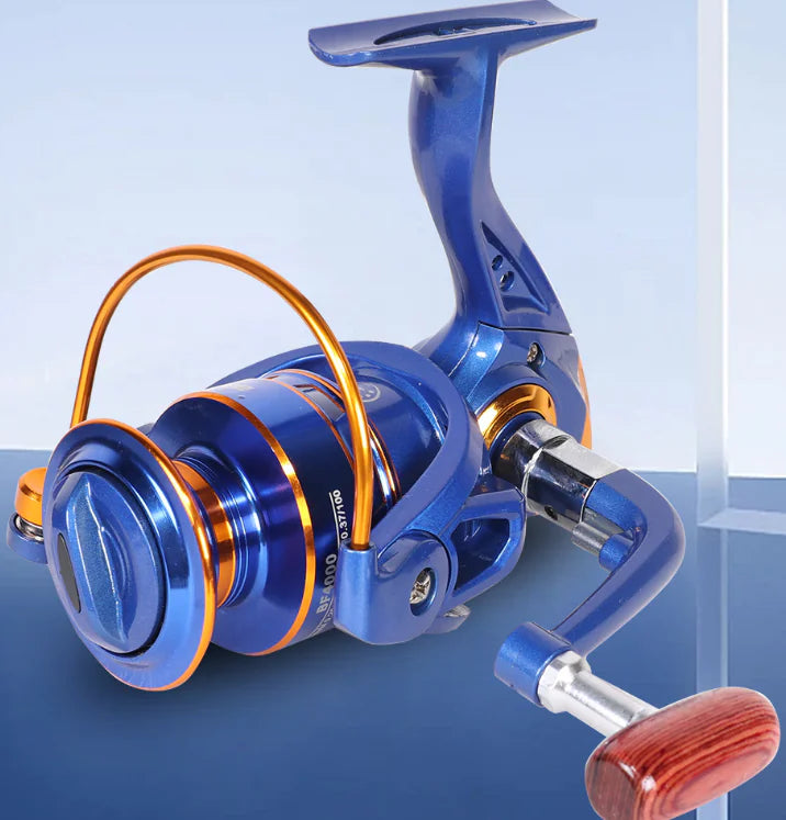 Metal Fishing Reel for Waterproof Casting and Spinning