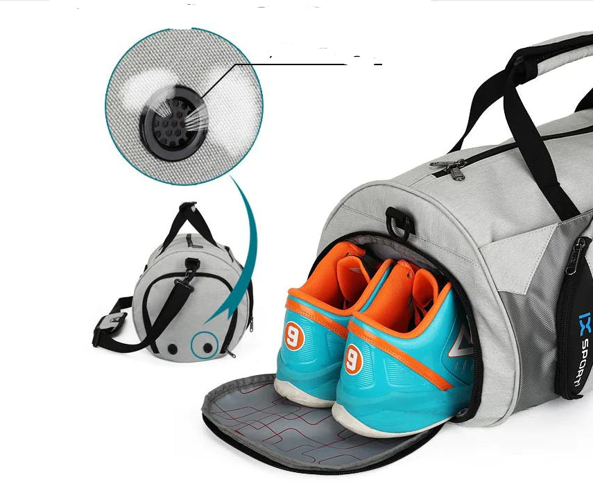 Fitness Bag with Separate Shoe Compartment Travel Backpack