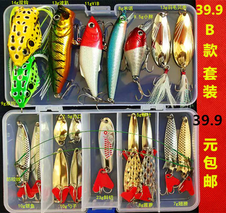 VIB Minnow Pencil Lure Set for Bass Fishing