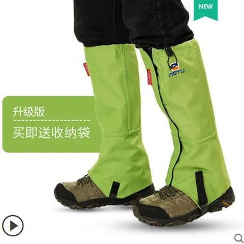 Outdoor Hiking And Desert Sand Prevention Shoe Covers For Men And Women Children's Skiing Equipment Waterproof Leg  Cover