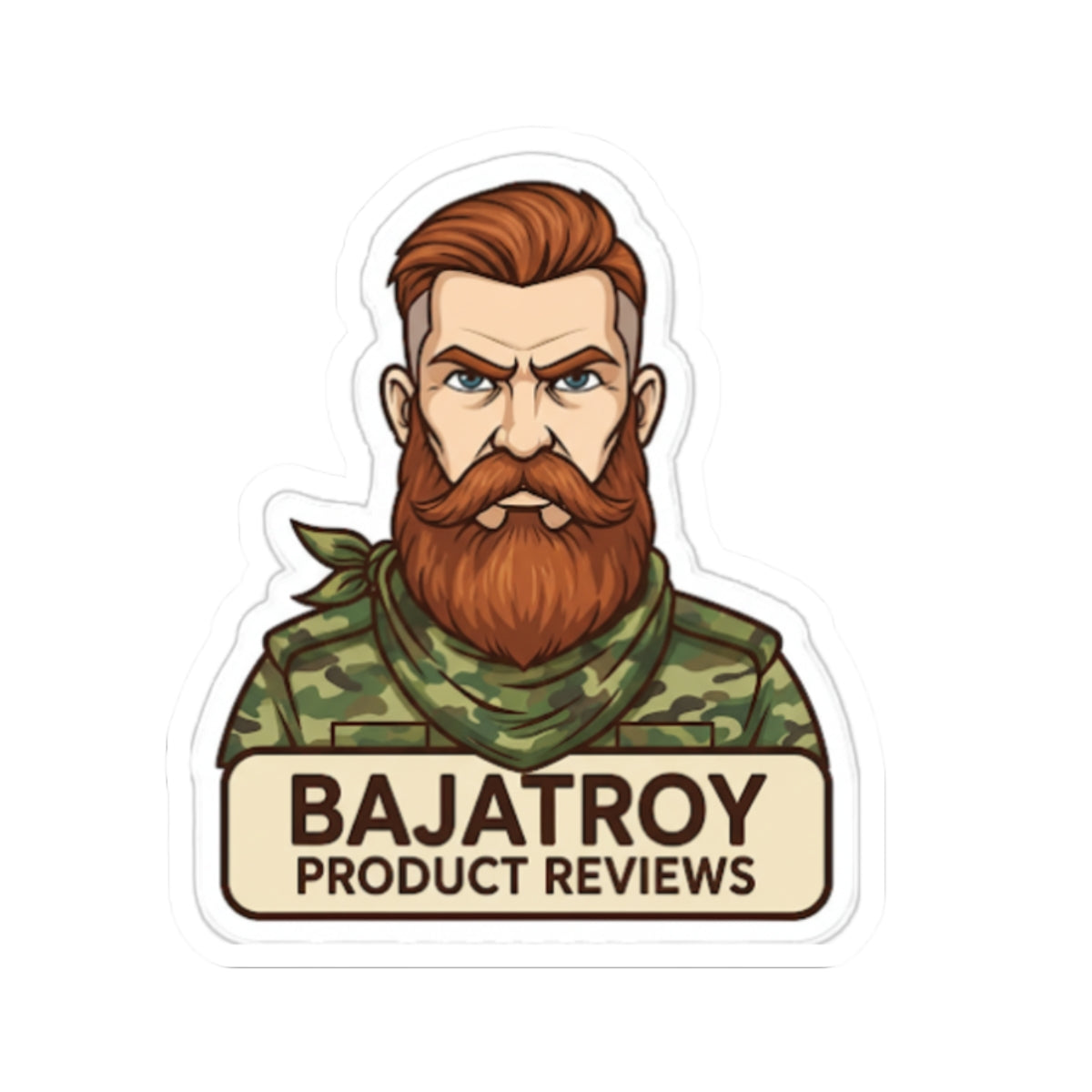 BAJATROY MERC 2 STICKER
