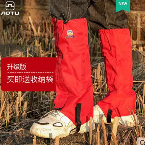 Outdoor Hiking And Desert Sand Prevention Shoe Covers For Men And Women Children's Skiing Equipment Waterproof Leg  Cover