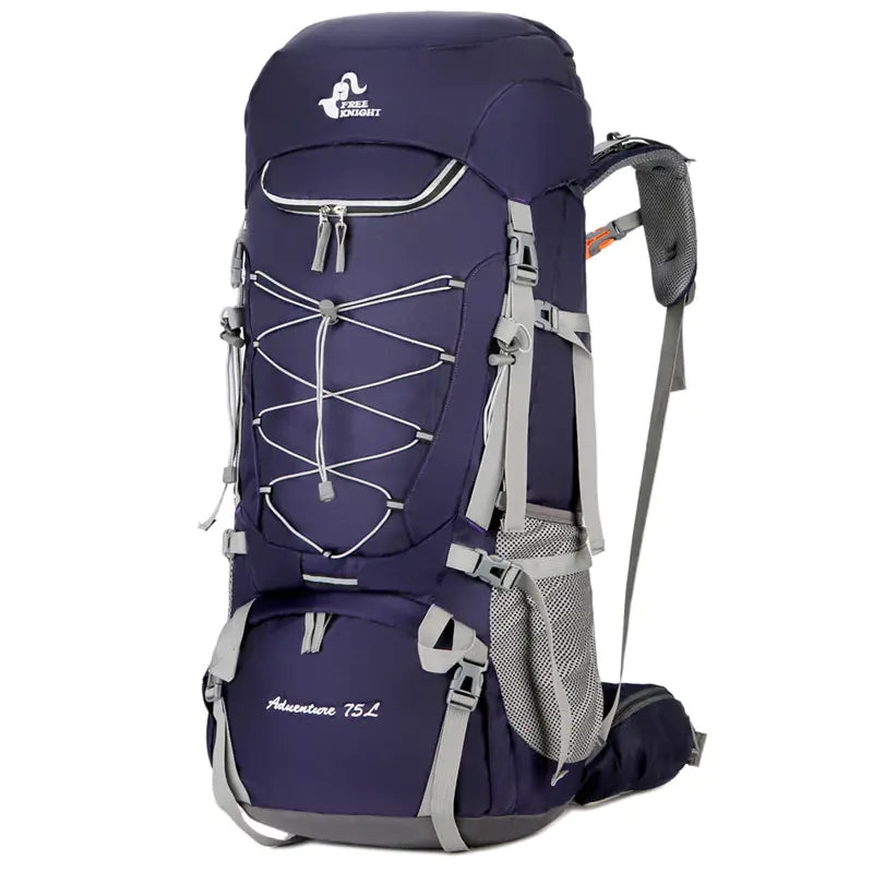75L Waterproof Hiking Backpack with Rain Cover