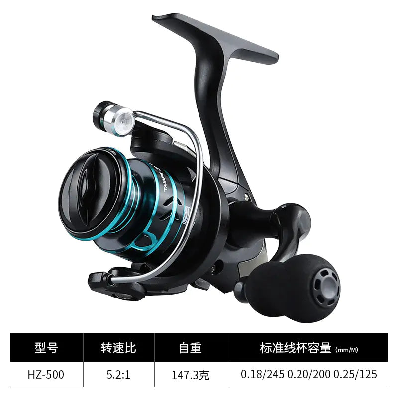 Mini Metal Fishing Reel for Sea and Ice Fishing