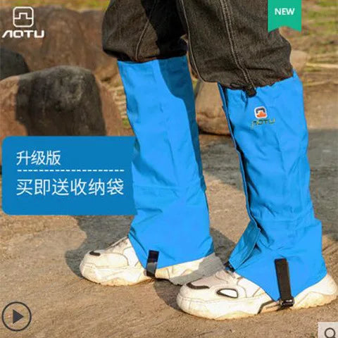 Outdoor Hiking And Desert Sand Prevention Shoe Covers For Men And Women Children's Skiing Equipment Waterproof Leg  Cover