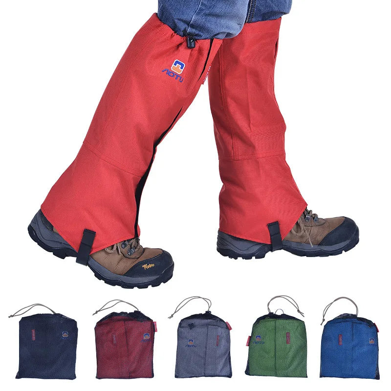 Outdoor Hiking And Desert Sand Prevention Shoe Covers For Men And Women Children's Skiing Equipment Waterproof Leg  Cover