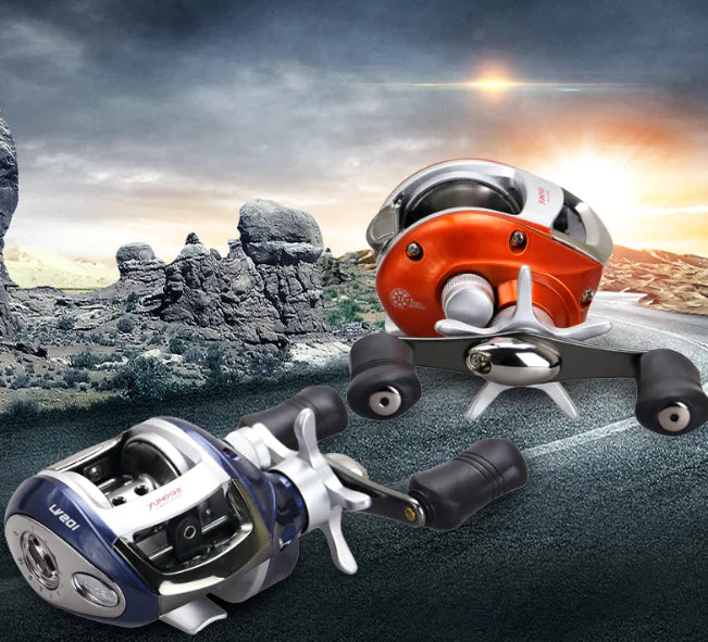 Yumoshi Water Drop Fishing Reel with Gun Handle