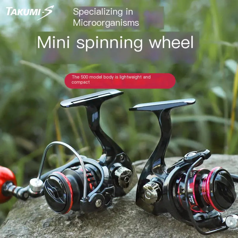 Mini Metal Fishing Reel for Sea and Ice Fishing