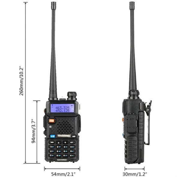 Baofeng UV-5R Dual Antenna Walkie Talkie